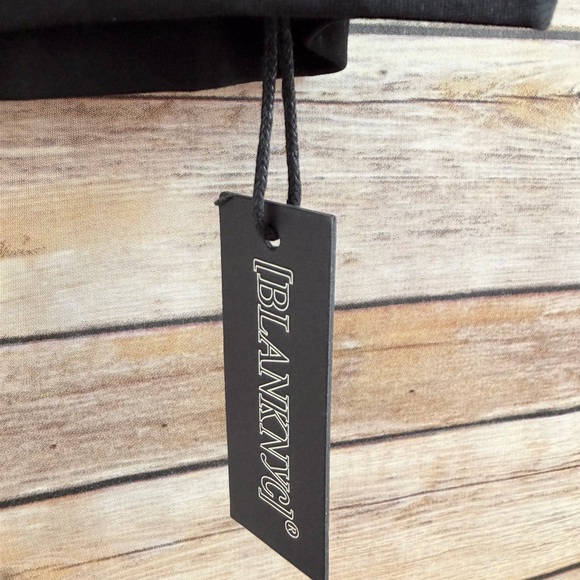 BLANKNYC Top Women’s Size Small Black Might Be Right Muscle Tank NWT - Picture 5 of 5